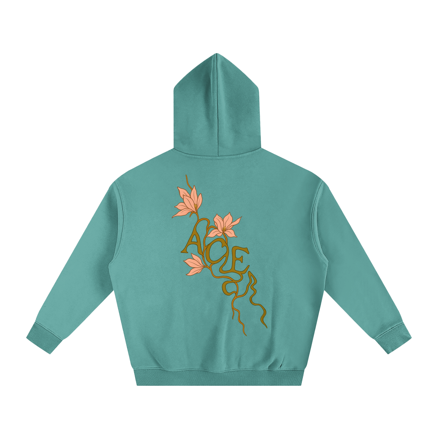 Women Flower Hoodie